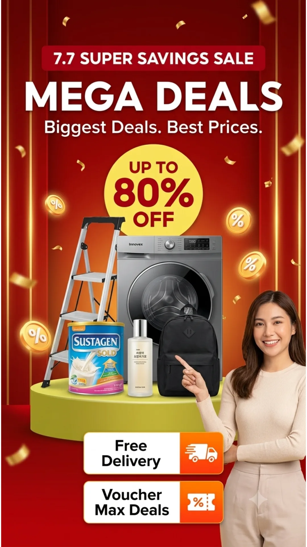 7.7 Mega Sale 2026 | Biggest Deals & Best Prices | Exclusive Online Discounts and Special Offers